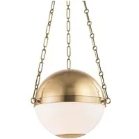 Sphere, Light, Medium, Brass - Andrew Martin