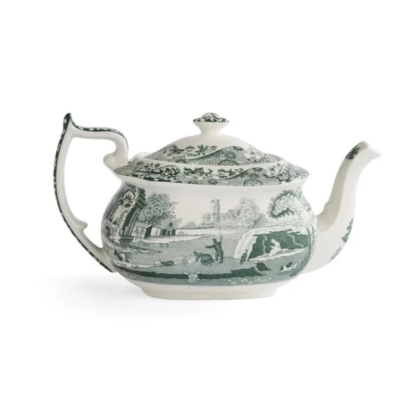 Spode Heritage Green Italian teapot Green, 1.1 L