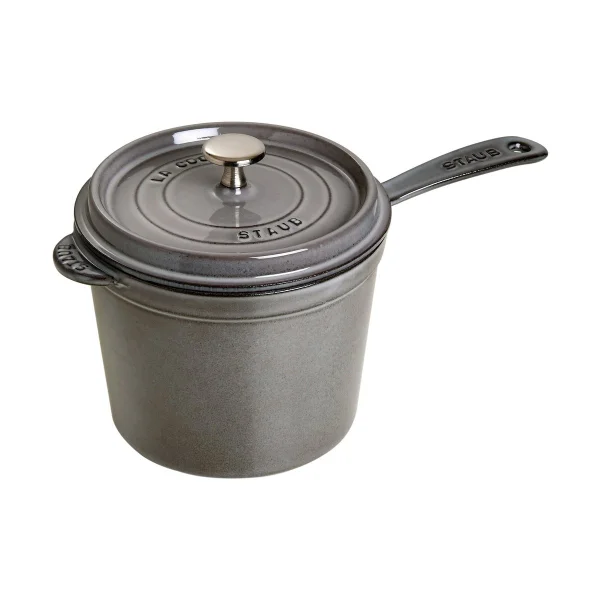 STAUB Staub La Cocotte high pot graphite grey 2.8 L