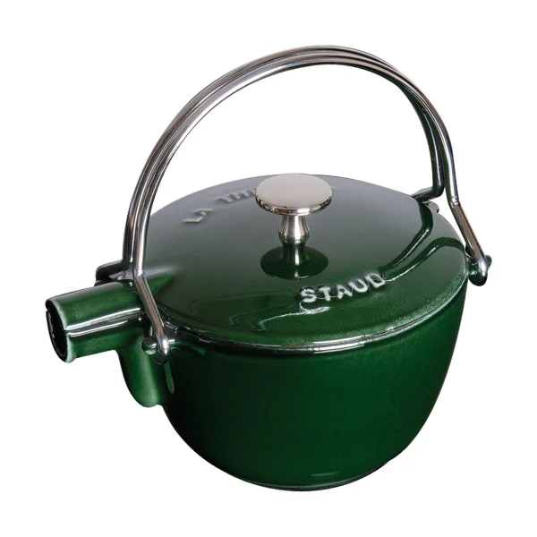 STAUB Staub teapot cast iron round 1.15 L Basil green