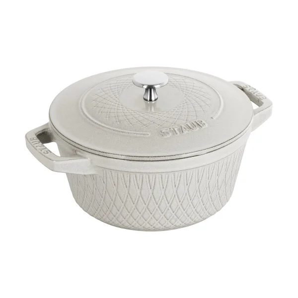 STAUB Staub Twister La Cocotte pot 4 L White truffle