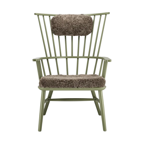 Stolab Henriette armchair cushion&headrest Olive green-Sahara