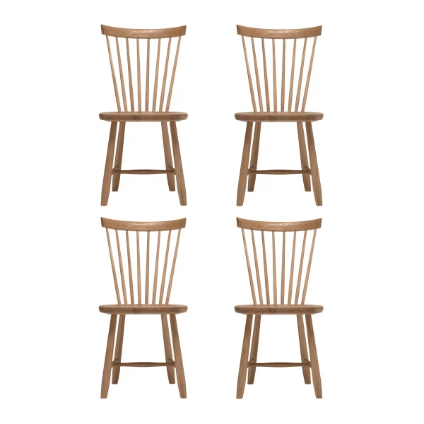 Stolab Lilla Åland chair, Natural oil (oak), 4-pack