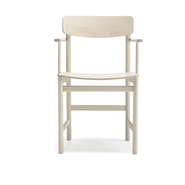 Stolab Pal armchair Birch light matte lacquered