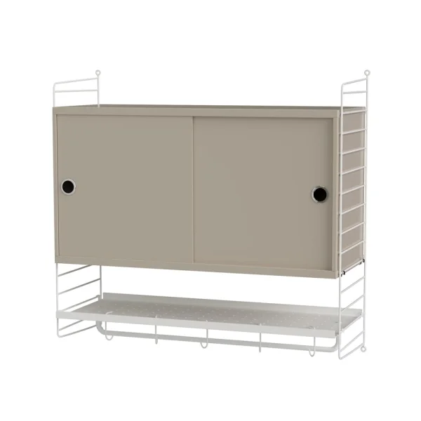 String String bedroom beige & white - Combination F