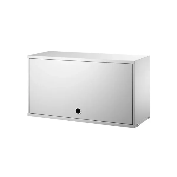 String String cabinet with flip door Grey, 78x30 cm