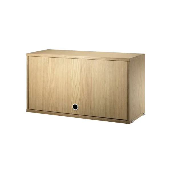 String String cabinet with flip door Oak, 78x30 cm
