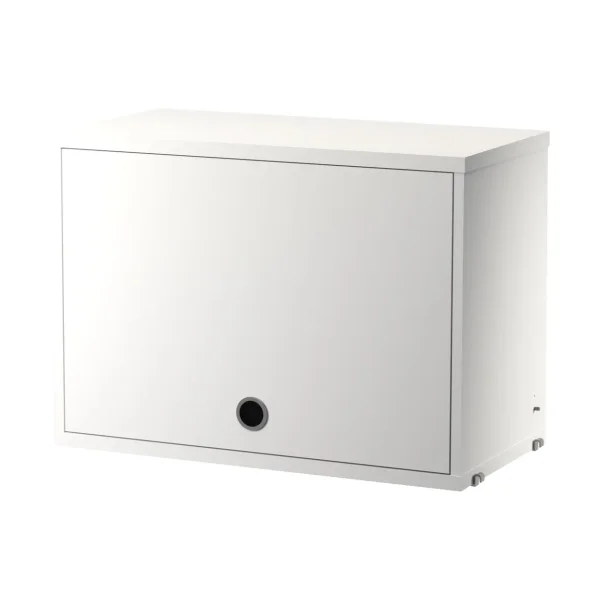 String String cabinet with flip door White, 58x30 cm