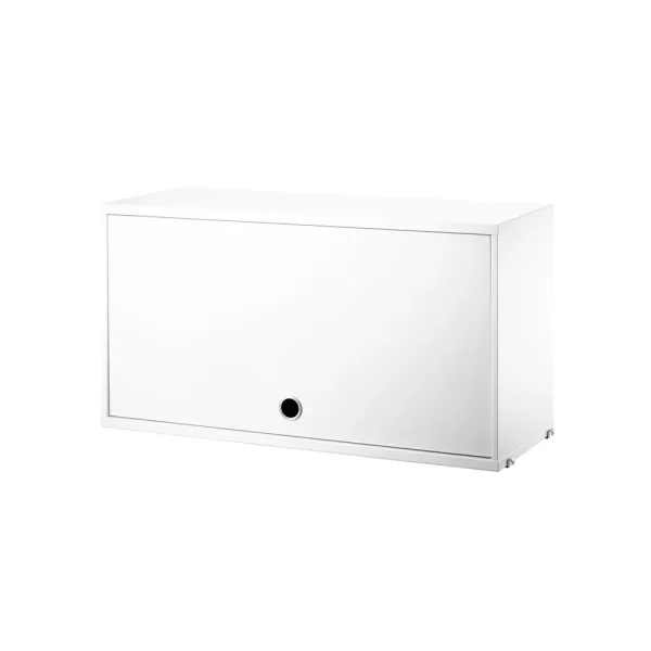 String String cabinet with flip door White, 78x30 cm