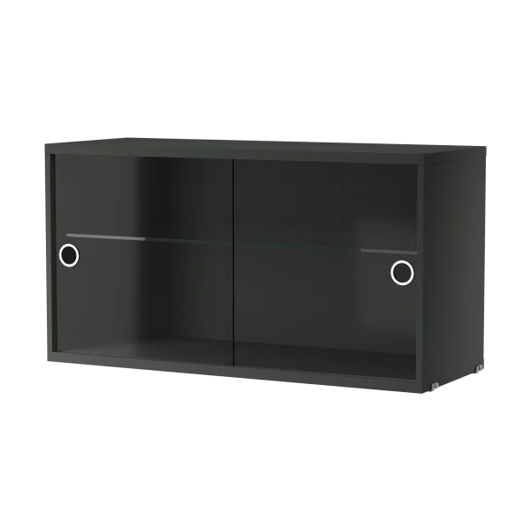 String String display cabinet 78 cm Dark grey