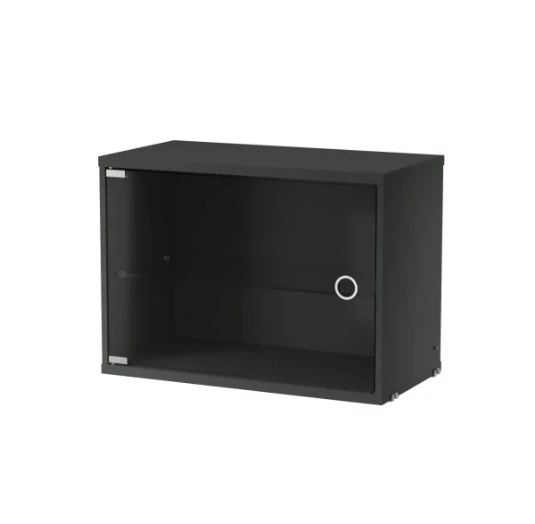 String String display cabinet Dark grey, 58x30 cm