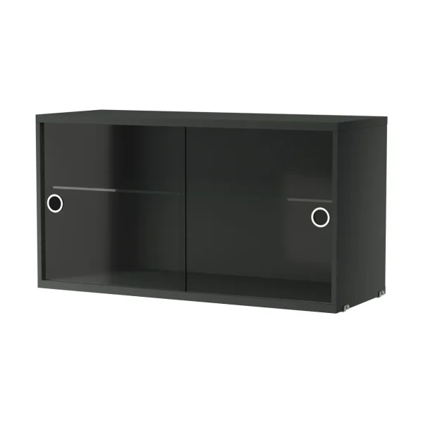 String String display cabinet Dark grey