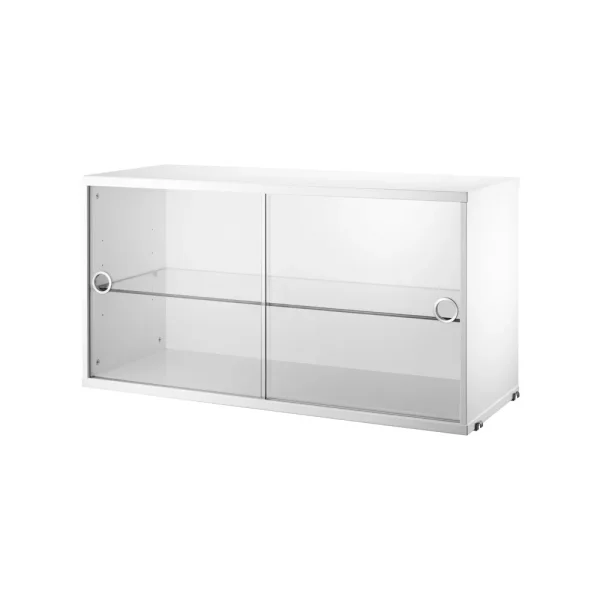 String String display cabinet White, 78x30 cm
