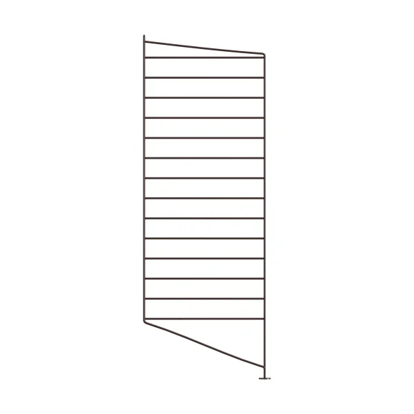 String String floor panels Dark brown, 85x30 cm, 1-pack