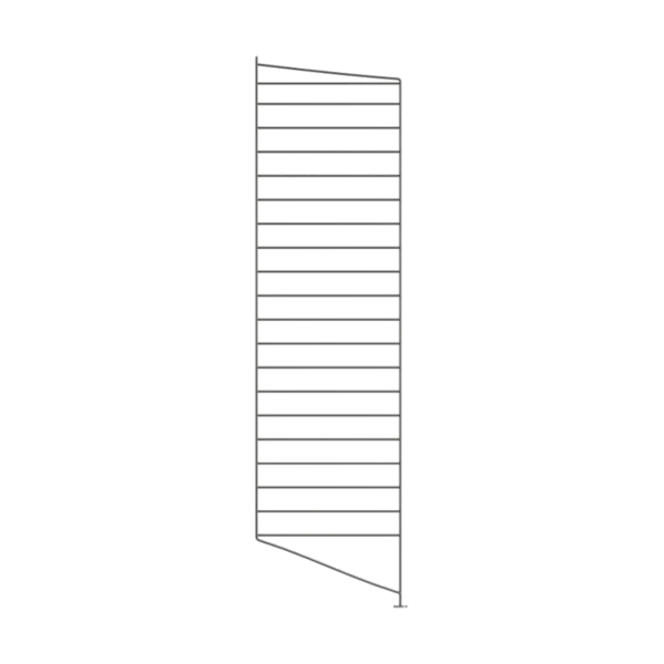 String String floor panels Dark grey, 115x30 cm, 1-pack