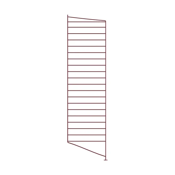 String String floor panels Dark red, 115x30 cm, 1-pack