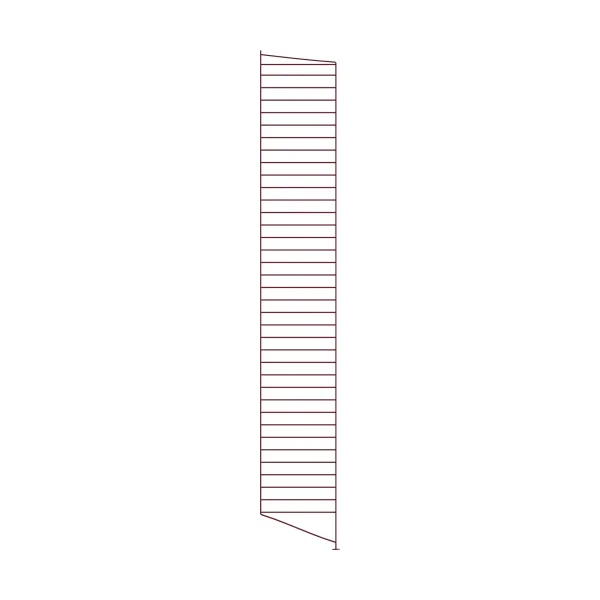 String String floor panels Dark red, 200x30 cm, 1-pack