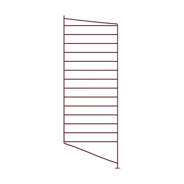 String String floor panels Dark red, 85x30 cm, 1-pack
