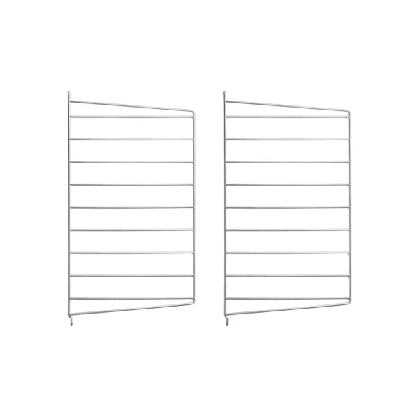 String String Outdoor wall panel Galvanized, 50x30 cm, 2-pack