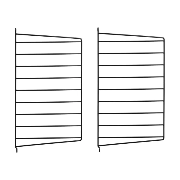 String String wall panels Black, 50x30 cm, 2-pack