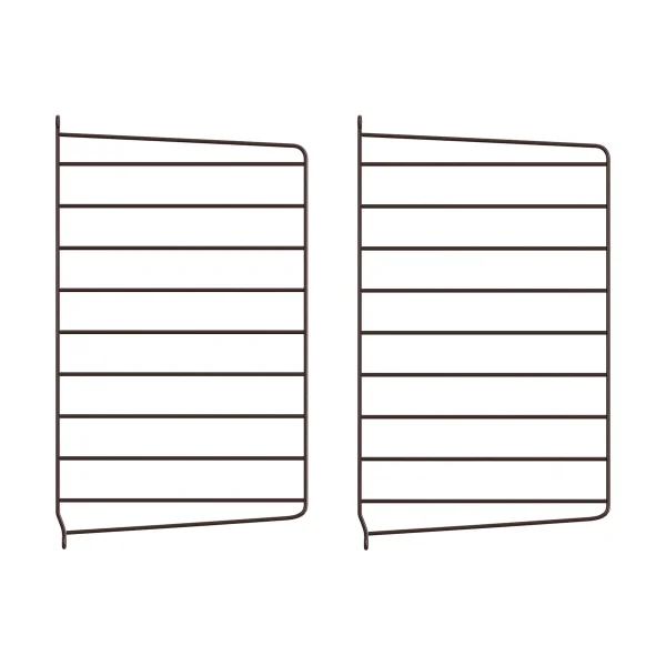 String String wall panels Dark brown, 50x30 cm, 2-pack