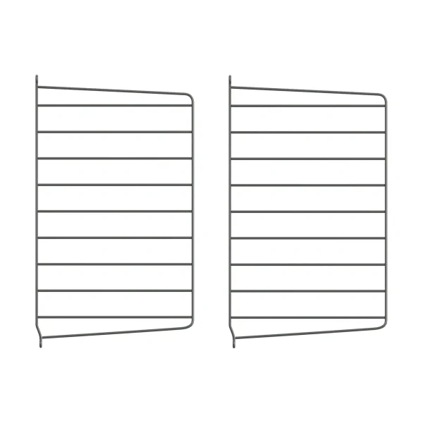 String String wall panels Dark grey, 50x30 cm, 2-pack