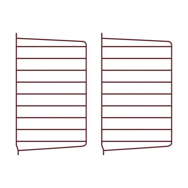 String String wall panels Dark red, 50x30 cm, 2-pack
