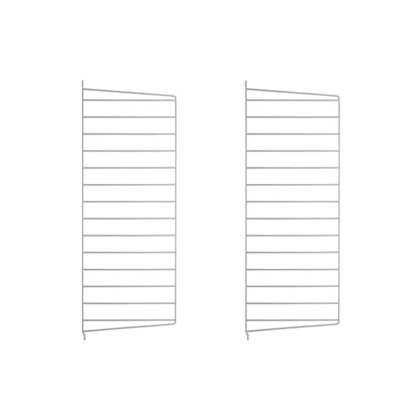 String String wall panels Grey, 75x30 cm, 2-pack