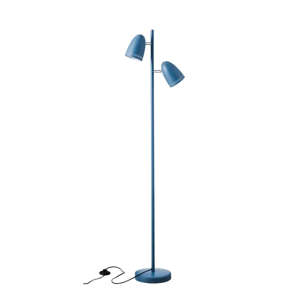 Superliving Dynamo Twin floor lamp Smoke Blue