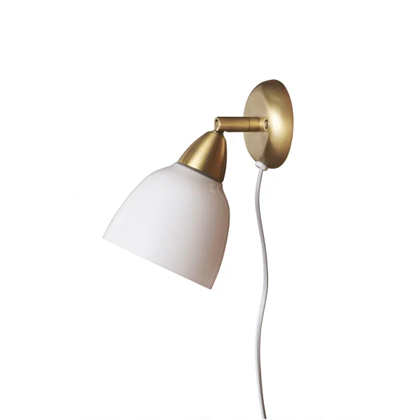 Superliving Urban short wall lamp Brushed Brass