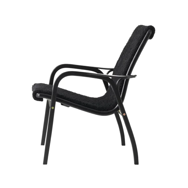 Swedese Laminett armchair Black Edition Black stained beech