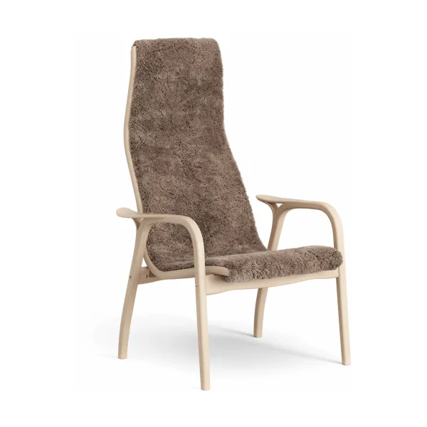 Swedese Lamino armchair Sheepskin Sahara-lacquered beech