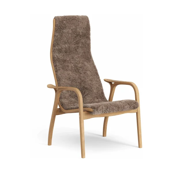 Swedese Lamino armchair Sheepskin Sahara-oiled oak