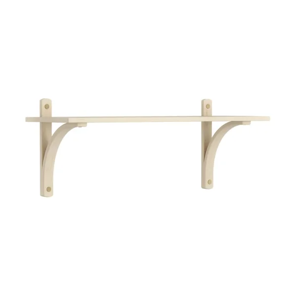 Swedese Levi shelf 1 shelf level Natural lacquered ash-aluminium, 90 cm