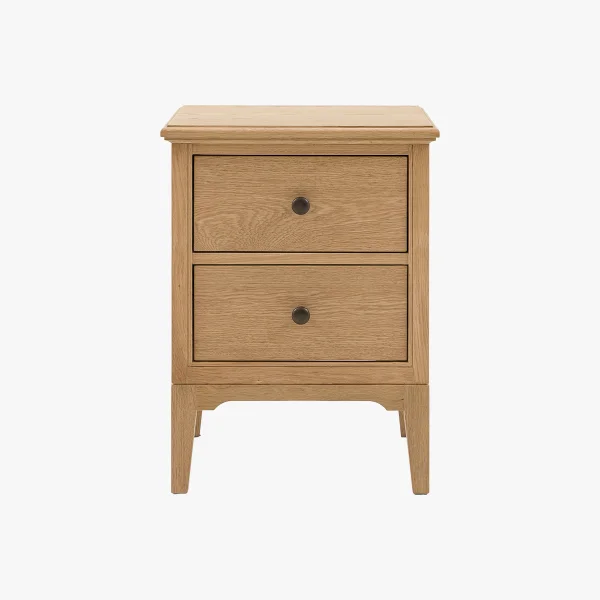 Sylva 2 Drawer Bedside Table