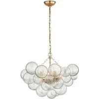 Talia Medium Chandelier - Gild, Light, Medium - Andrew Martin