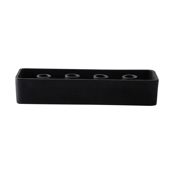 Tell Me More Toulouse Advent candle holder Black