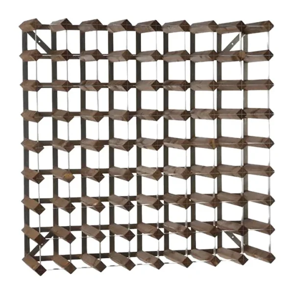 The Swedish Wine Rack Factory The Swedish Wine Rack Factory wine rack 72 bottles expandable Dark oak