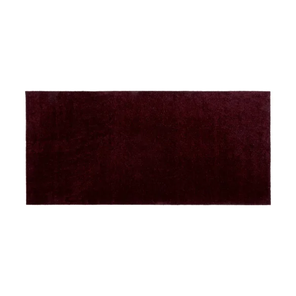 tica copenhagen Unicolor hallway rug Bordeaux, 90x200 cm