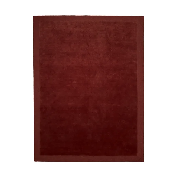 Tinted Louis wool rug Burgundy, 200x300 cm