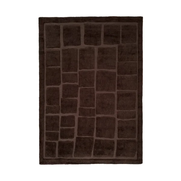 Tinted Wandel wool rug Brown, 300x400 cm