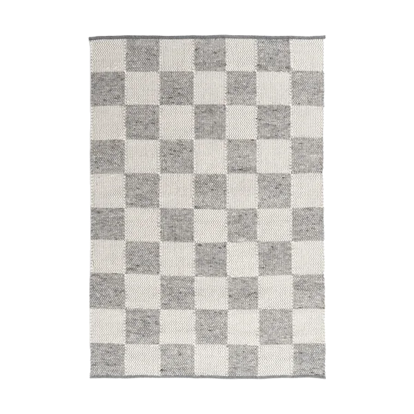 Tisca Gotland Design rug Special Edition Silver-white no. 2418, 90x180 cm