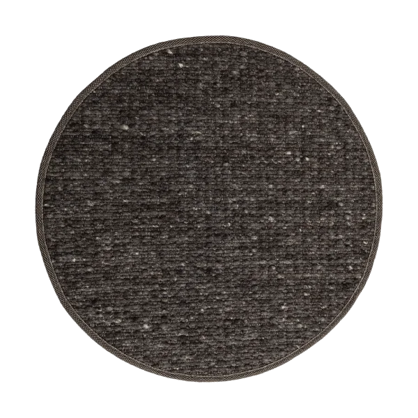 Tisca Greenland Swift round rug Anthracite no. 83, Ø170 cm