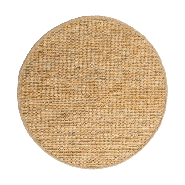 Tisca Greenland Swift round rug Gold no. 261, Ø170 cm