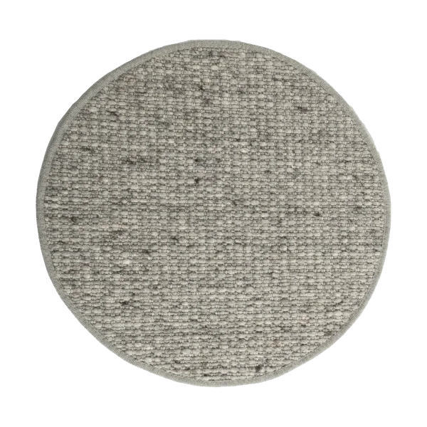 Tisca Greenland Swift round rug Silver no. 28, Ø170 cm