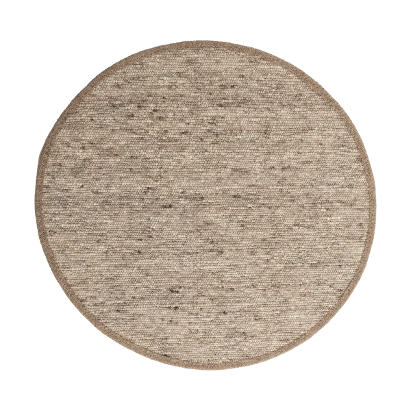 Tisca Sierrafil round rug Macchiato no. 125, Ø200 cm