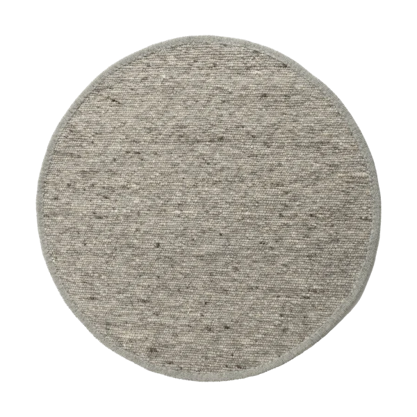 Tisca Sierrafil round rug Silver no. 28, Ø250 cm