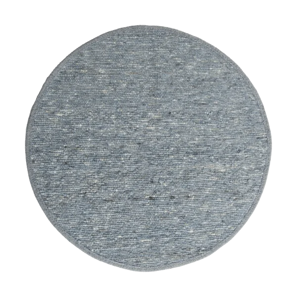 Tisca Sierrafil round rug Steel blue nr. 250, Ø300 cm