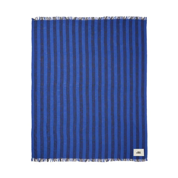 Tom Dixon Band throw 160x200 cm Blue & Black