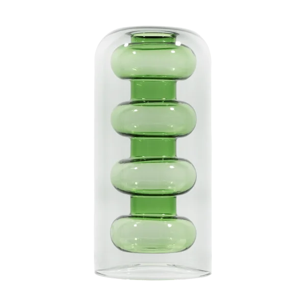 Tom Dixon Bump Tall vase Green